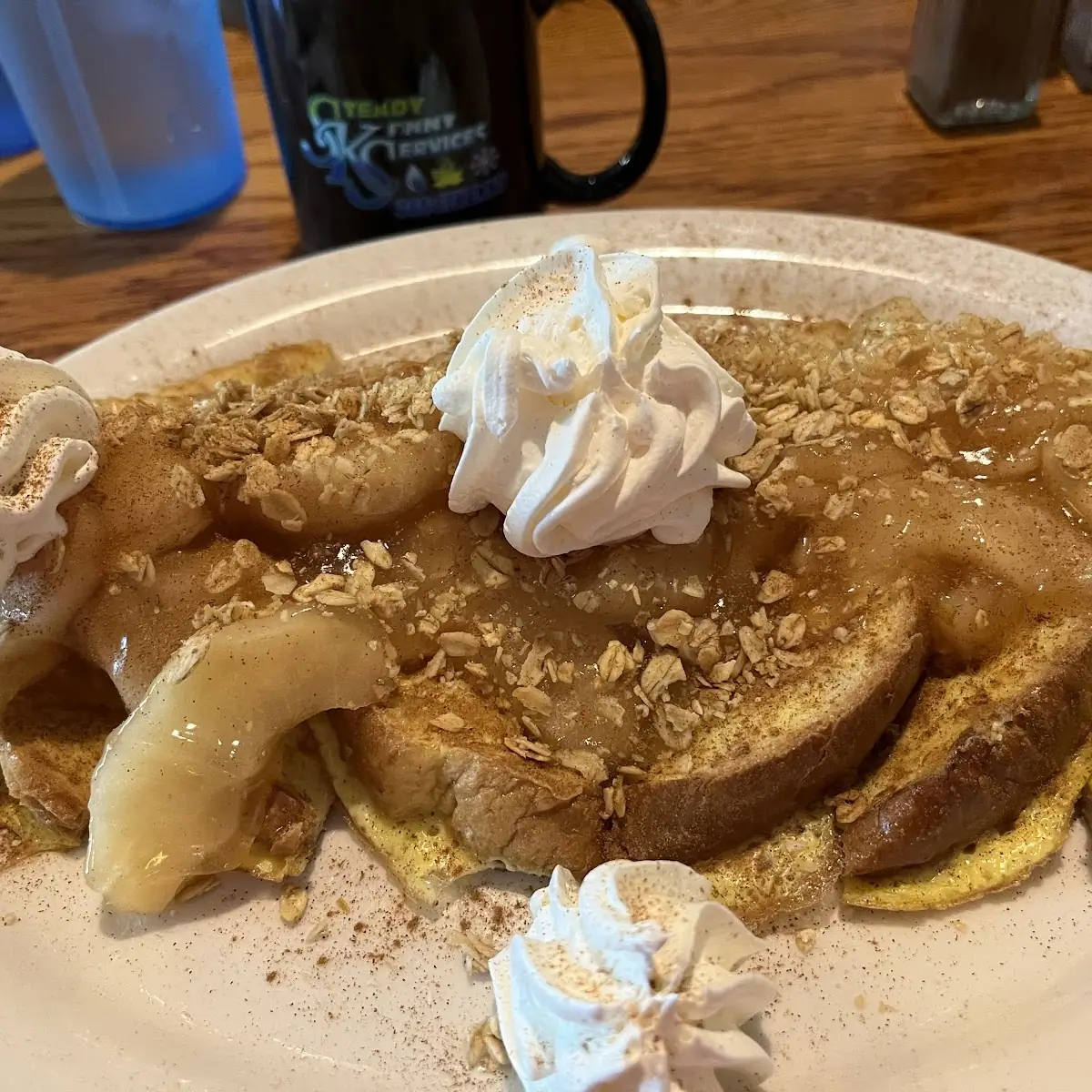Short stack pancakes