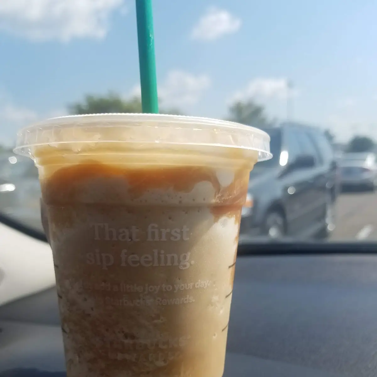 Caramel Frappuccino Without Whip