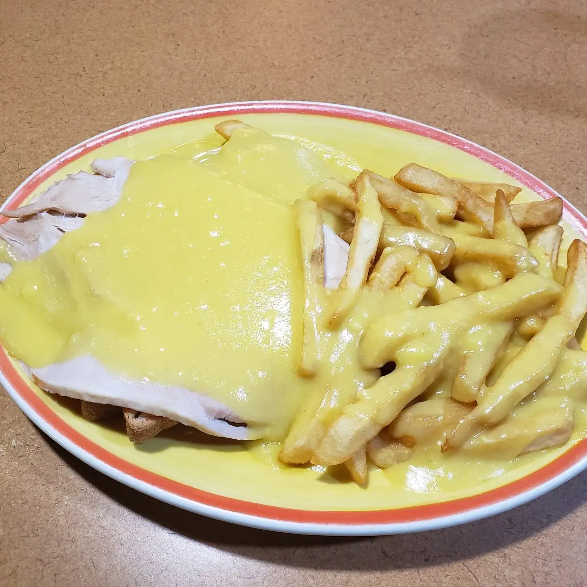 Melted Swiss Cheese