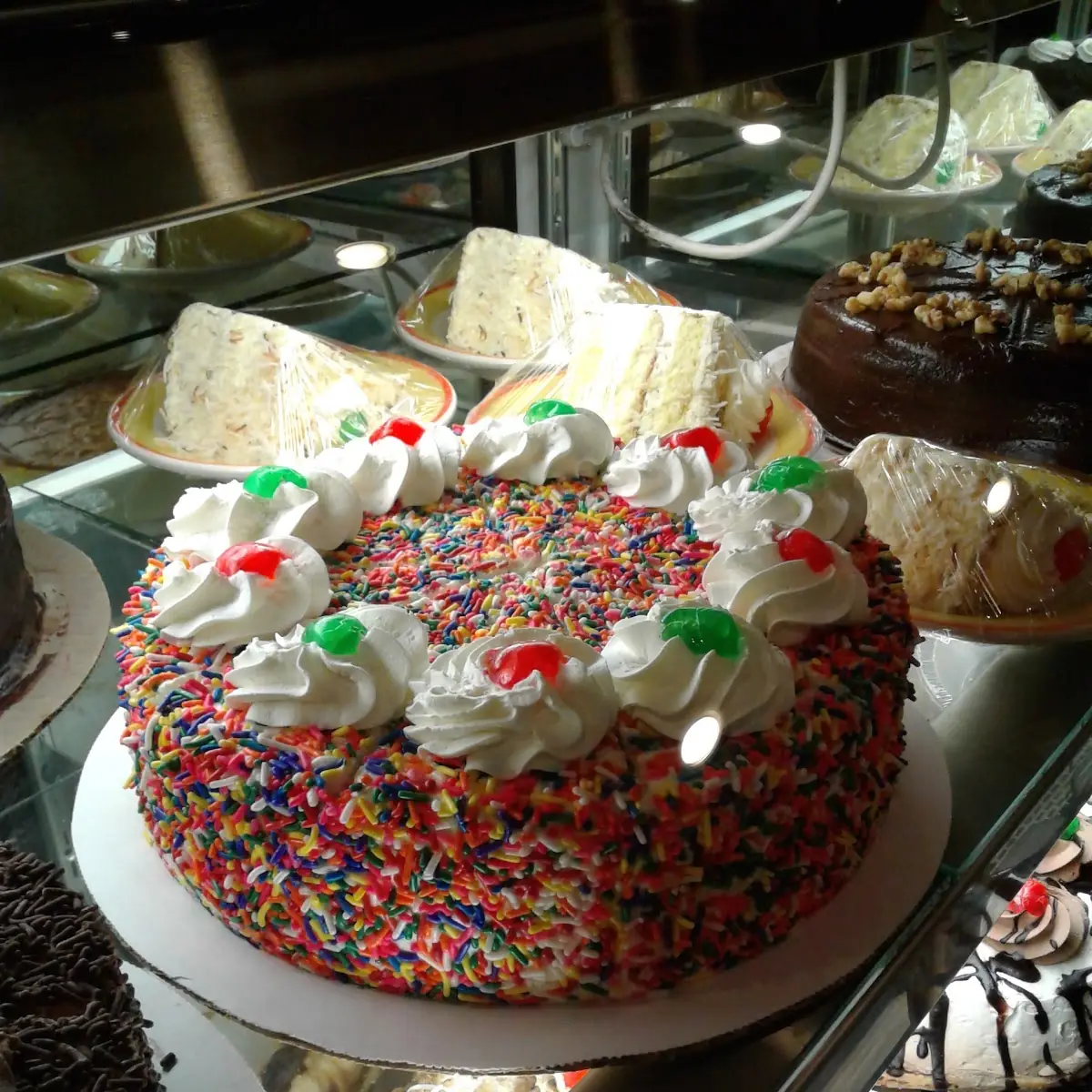 Rainbow Sprinkle Cake