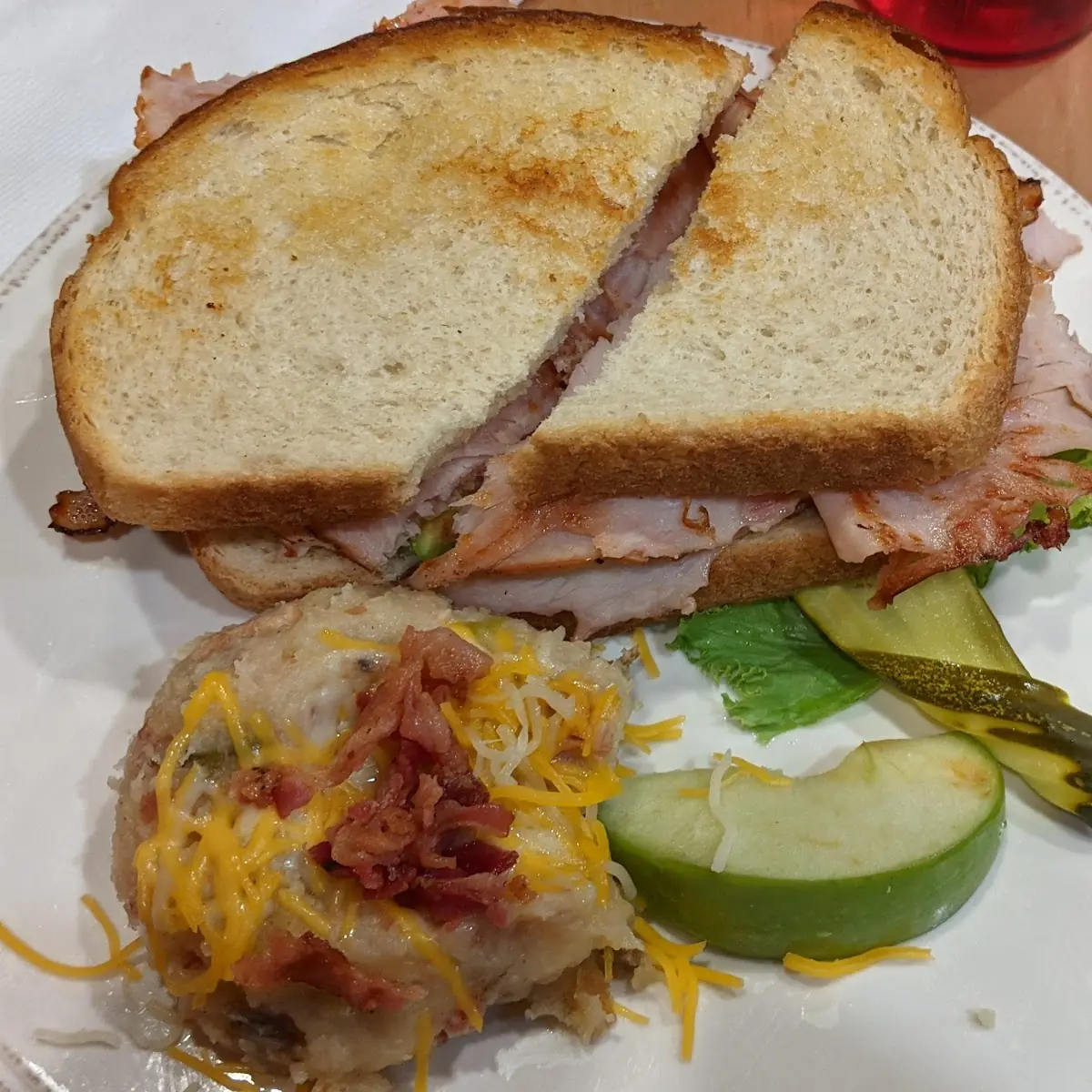 Turkey Bacon Avocado Sandwich