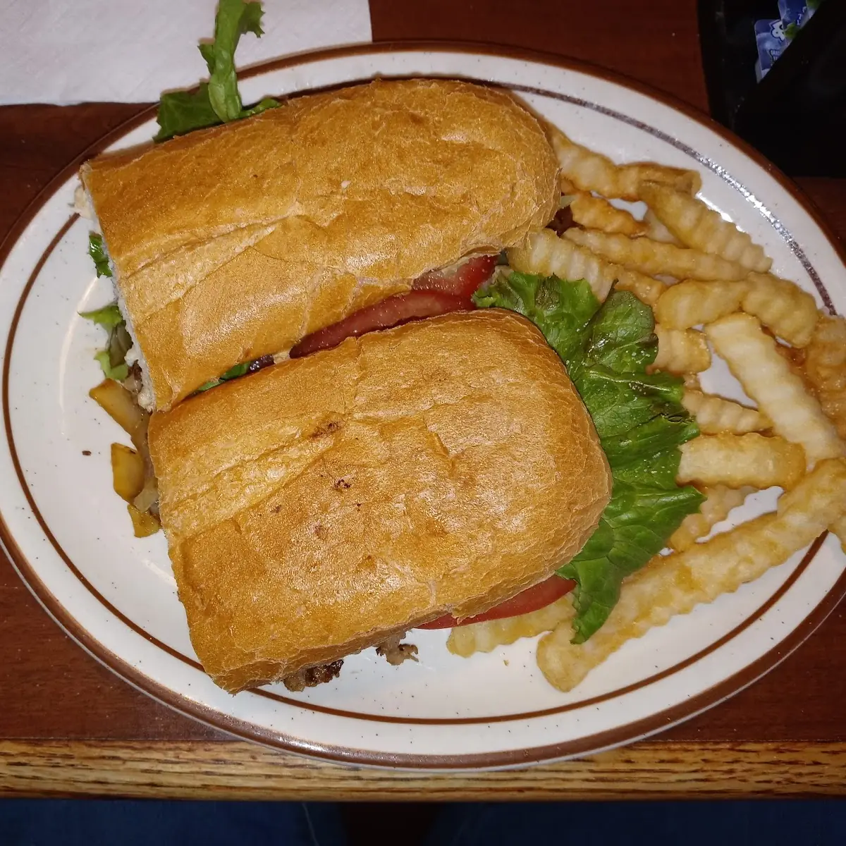 Philly Cheesesteak with Fries