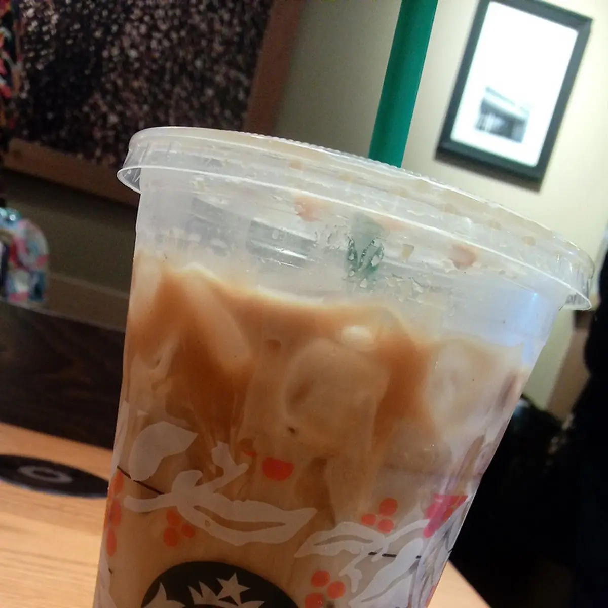 Iced Cinnamon Almond Milk Macchiato