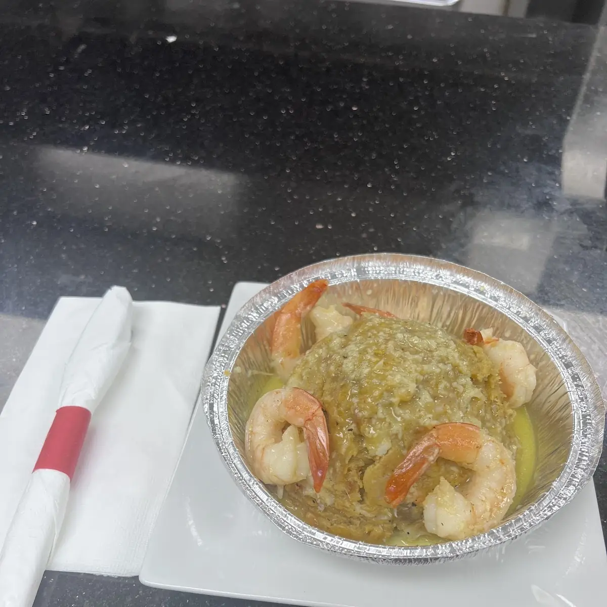 Shrimp Mofongo Mofongo De Camarones