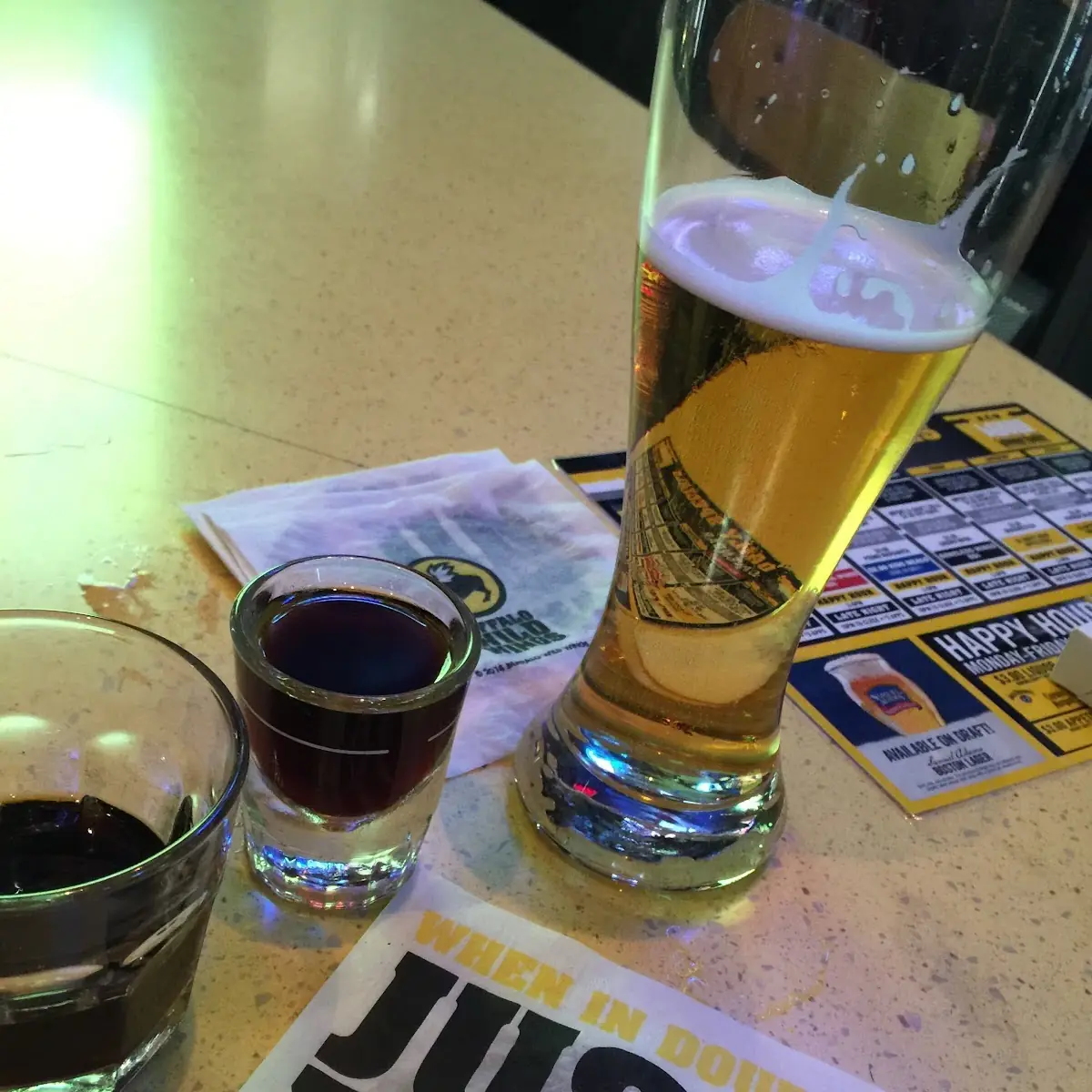 Miller Genuine Draft Jager Shots
