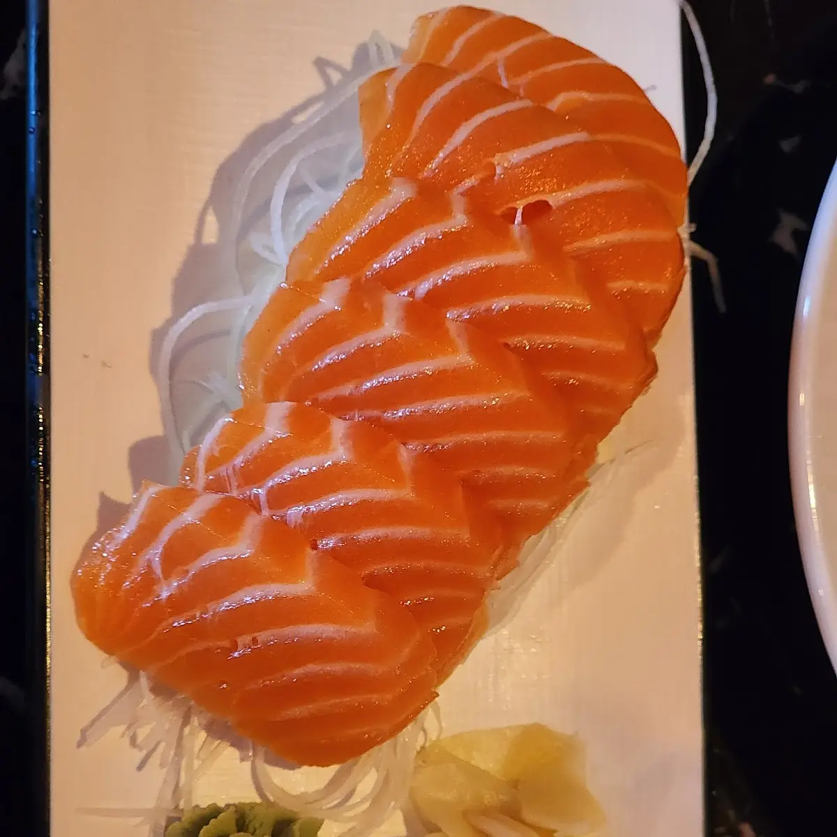 Salmon Sashimi Sake