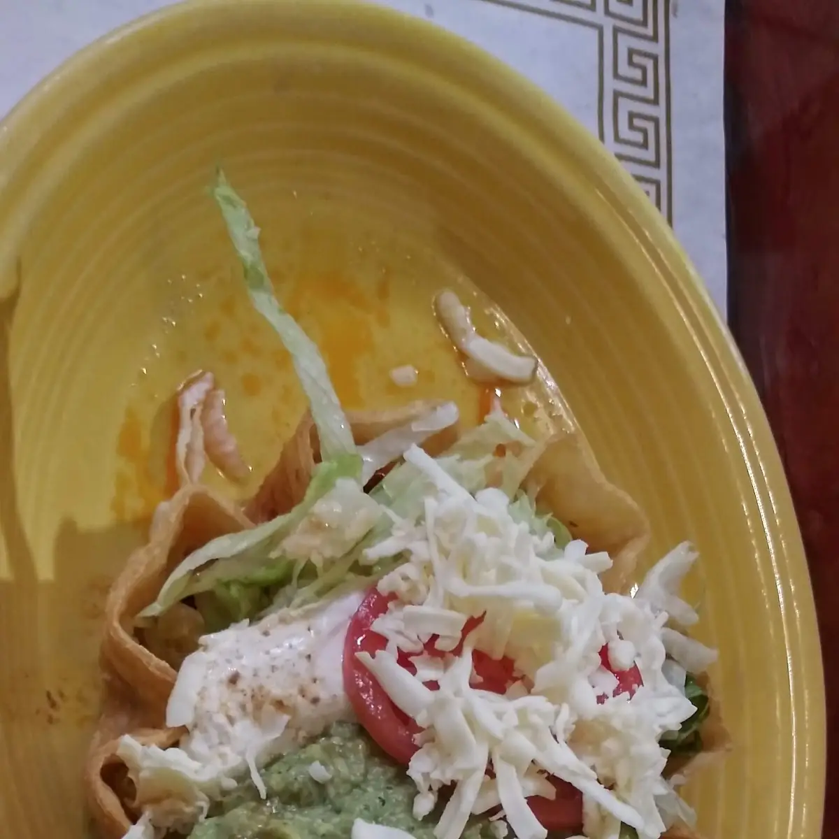 Taco Salad w Ground Beef