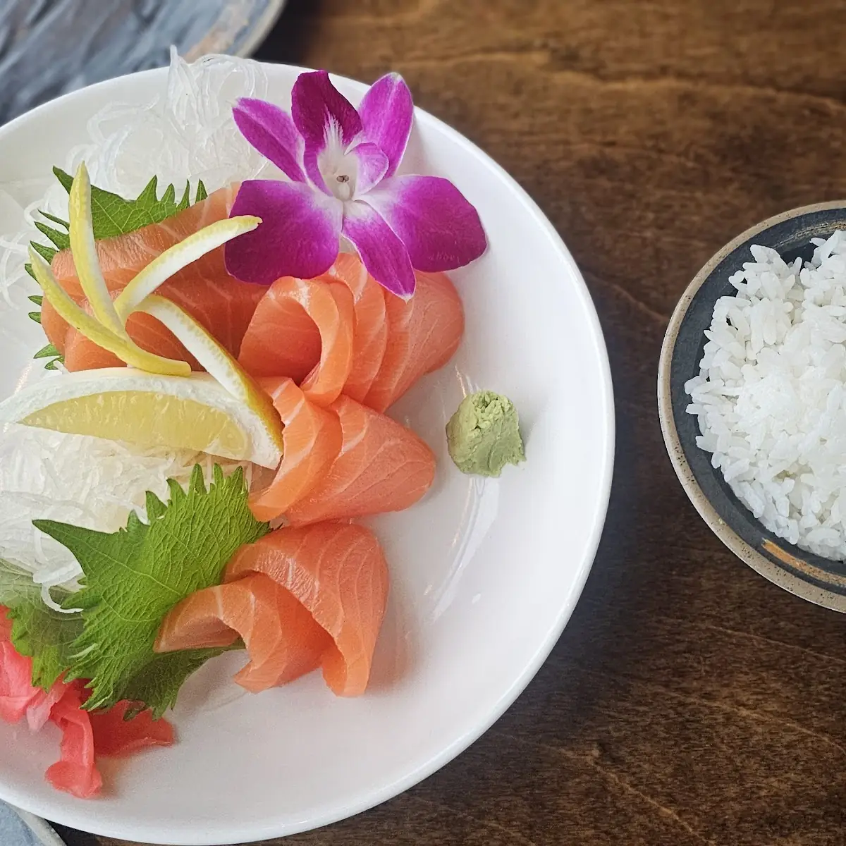Salmon Sashimi Appetizer