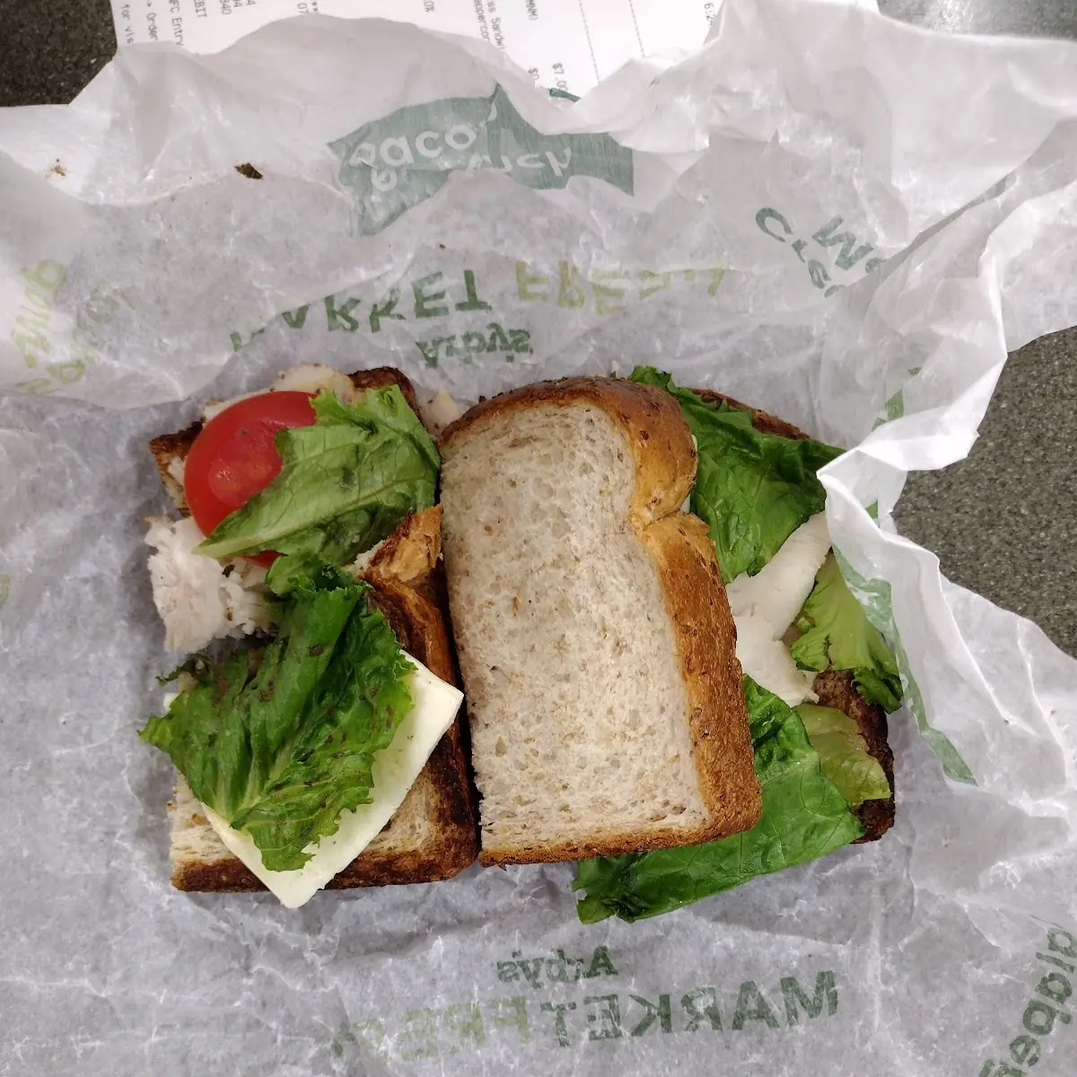 Turkey and Swiss Cheese