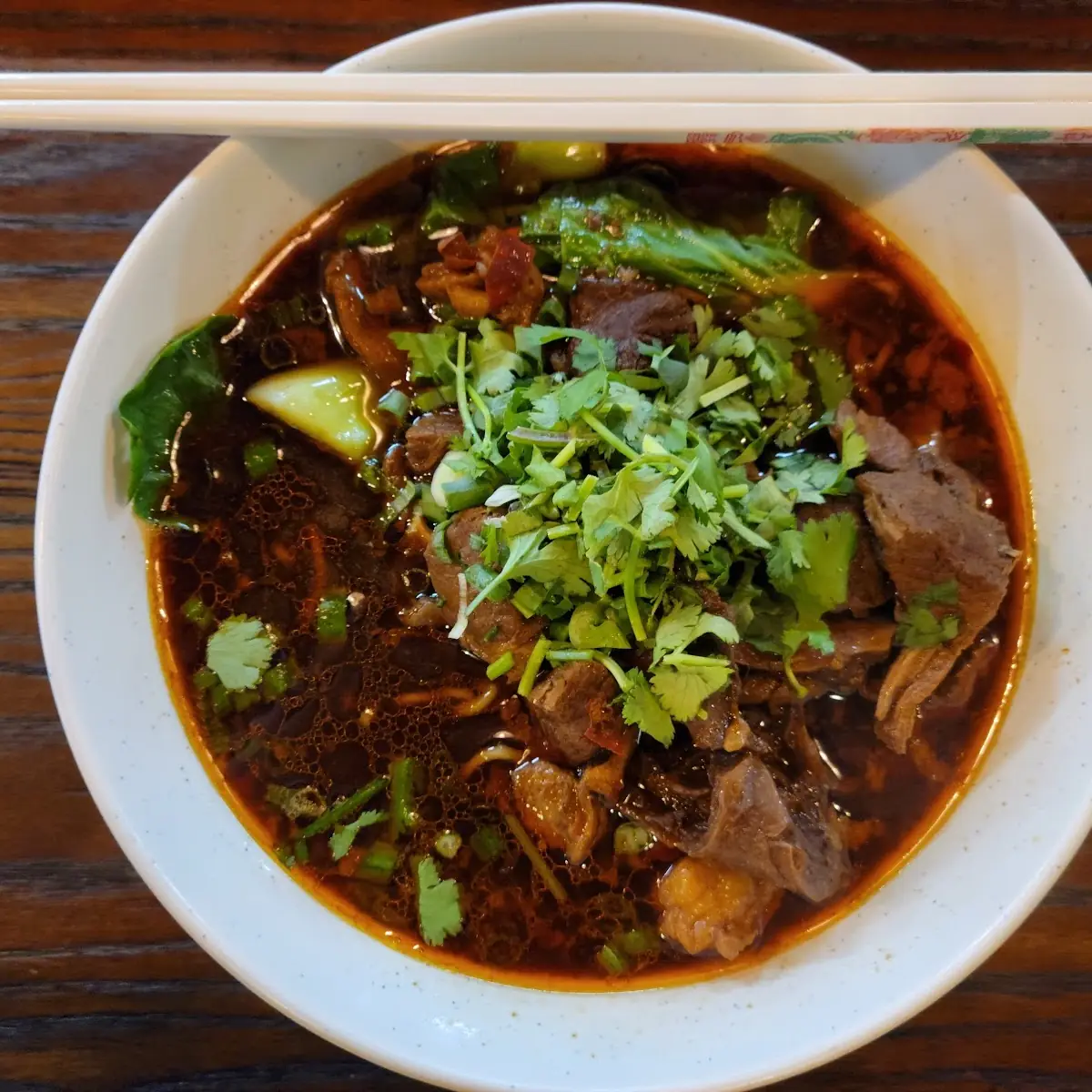 Sichuan Beef Brisket Ramen