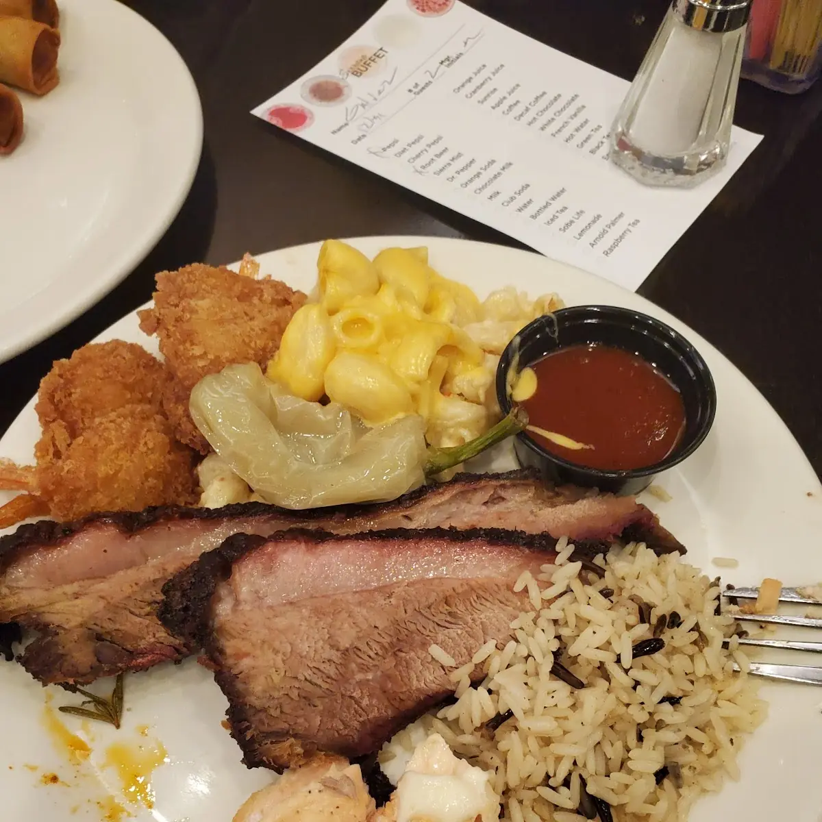 Roast Beef Fried Chix & Mac Cheese