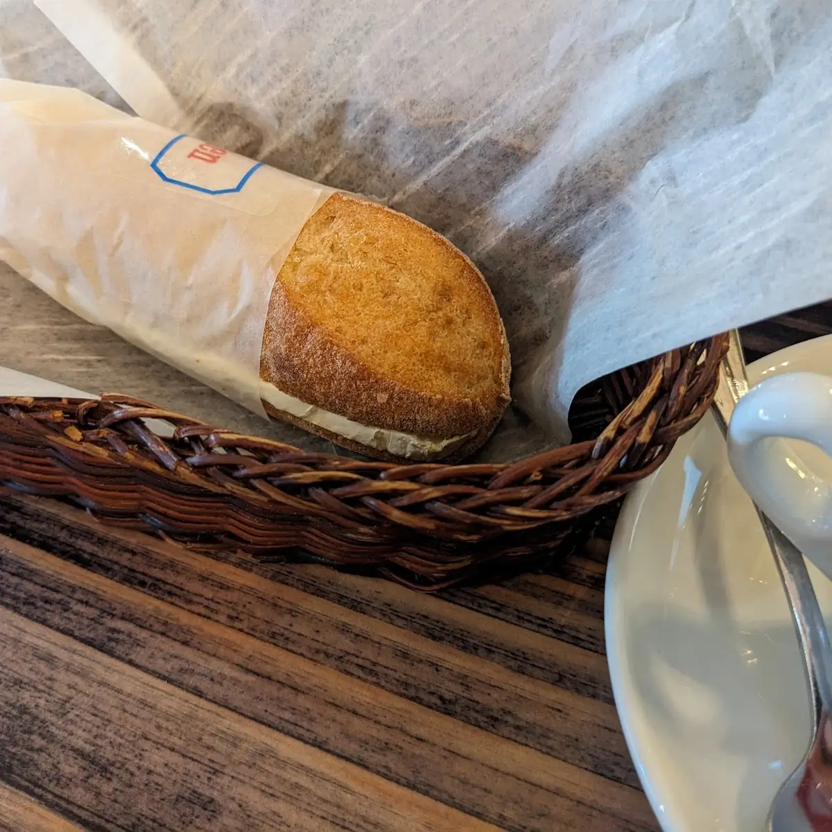 Camembert and Fig Jam Mini Sandwich