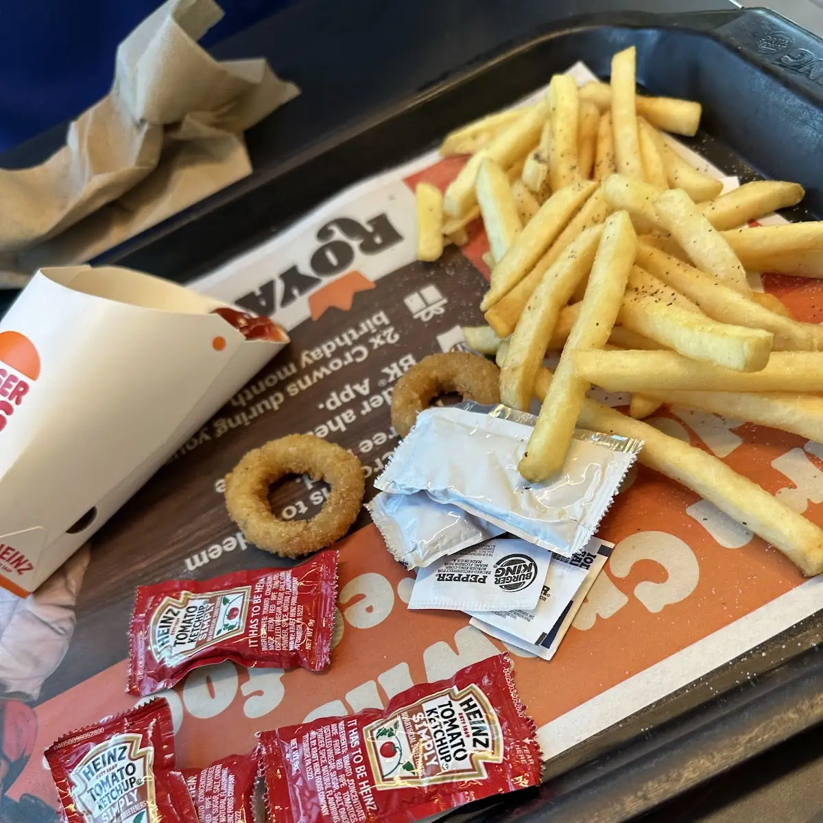 Onion Rings & Fries