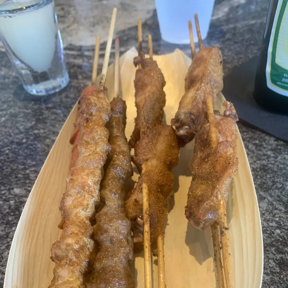 Beef Tendon 3 Skewers