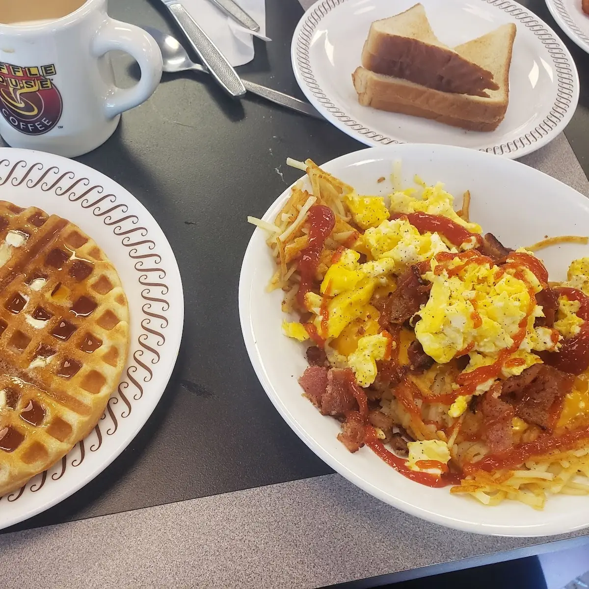 Bacon Egg and Cheese Hash Brown Bowl