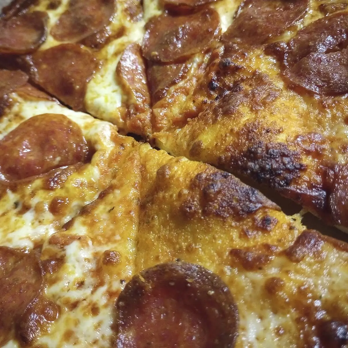 Dry Pepperoni Pizza