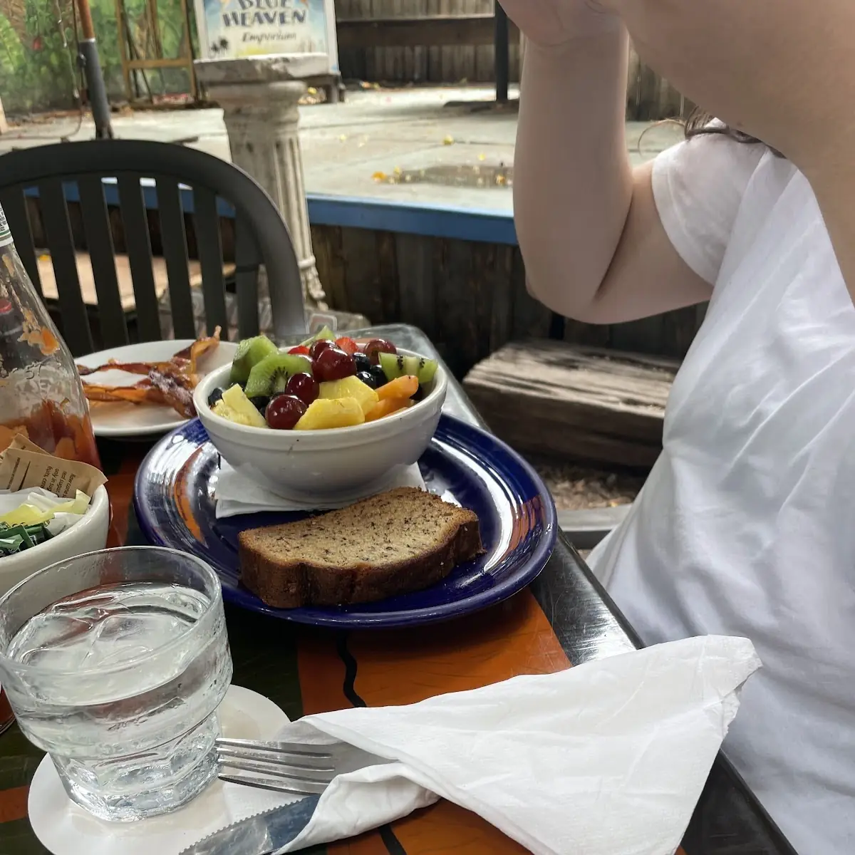 Blue Macaw Omelette