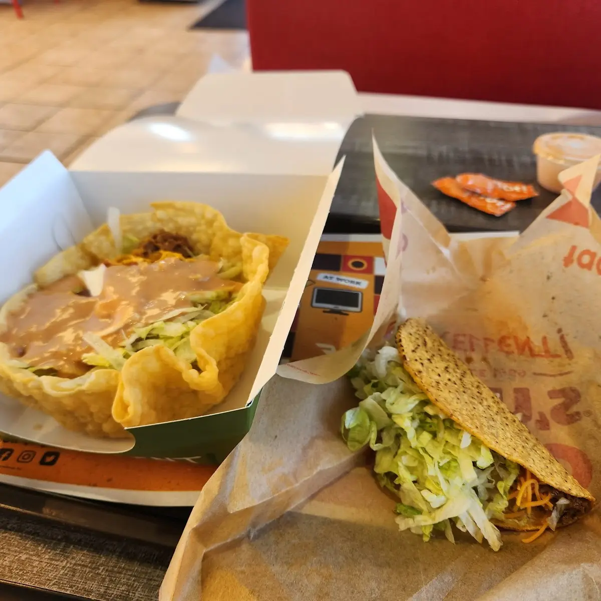 Taco Salad Hard Shell Taco