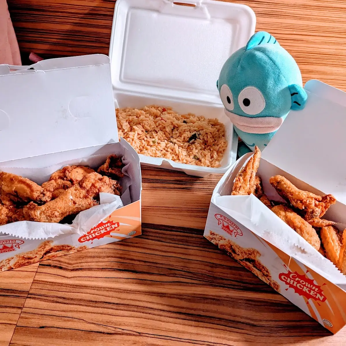 Fries Chicken Combination Fried Rice