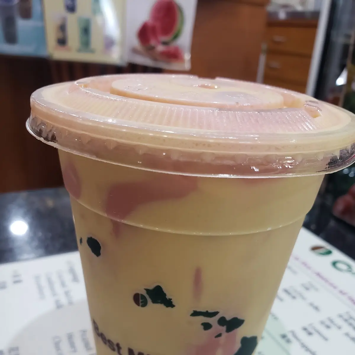 Strawberry Cheesecake Milk Tea