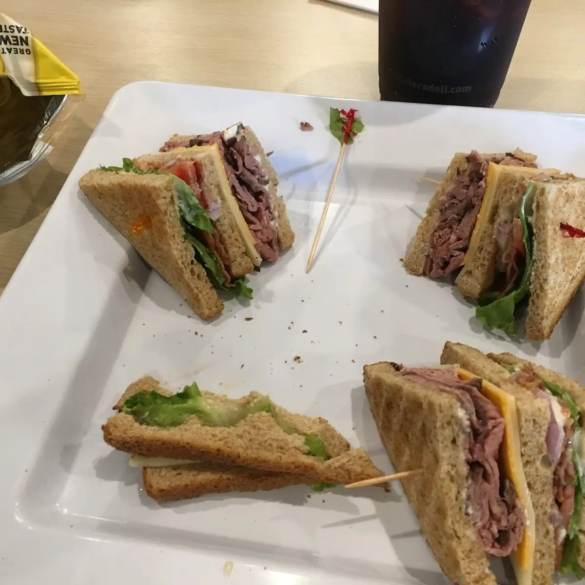 Black Angus Club Sandwich