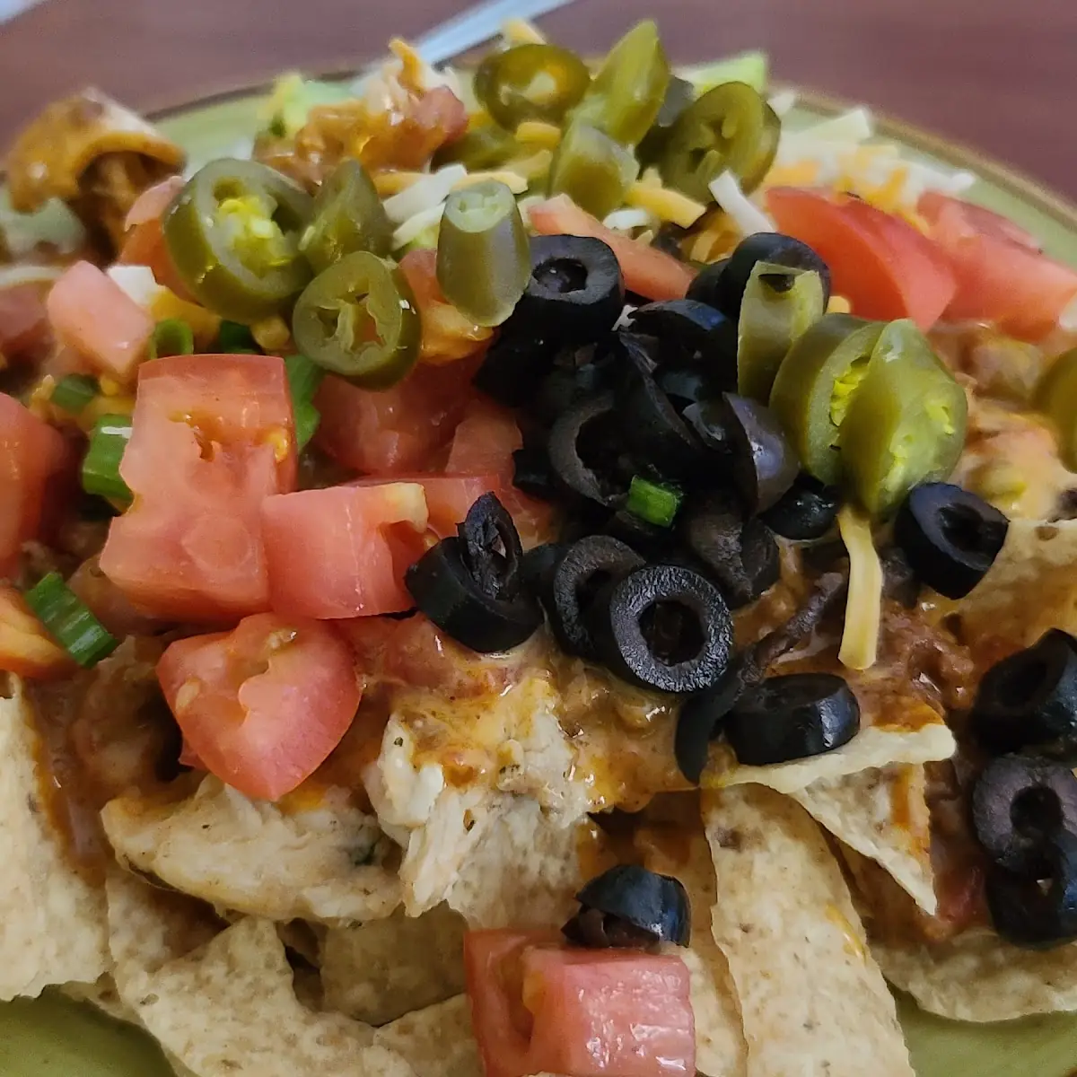 Loaded Nachos w Chicken