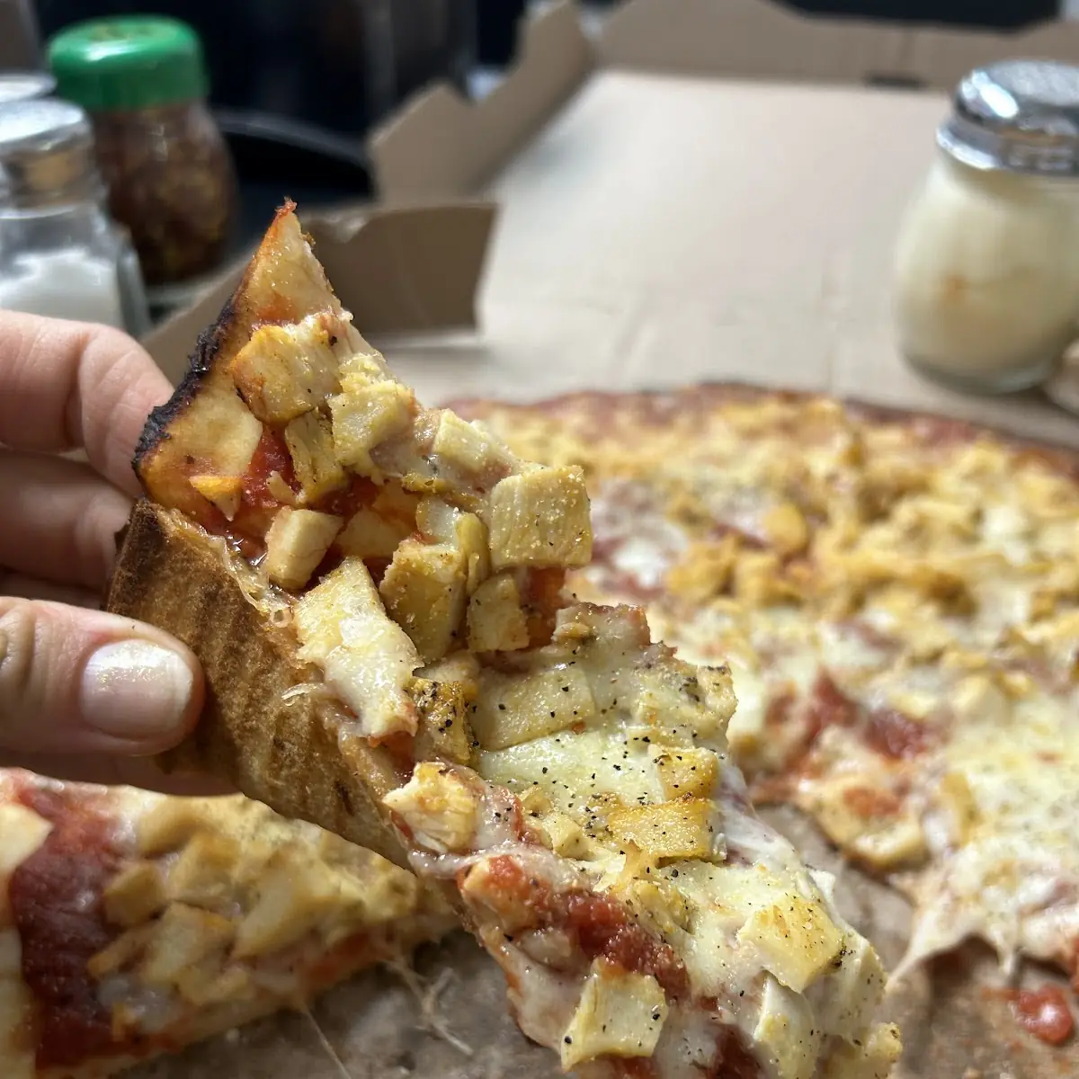 Gluten Free Chicken Pizza