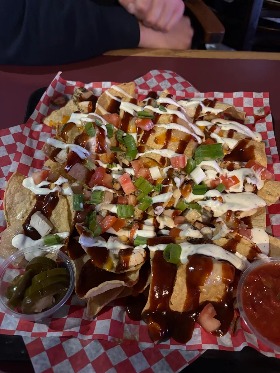 BBQ Chicken Nachos