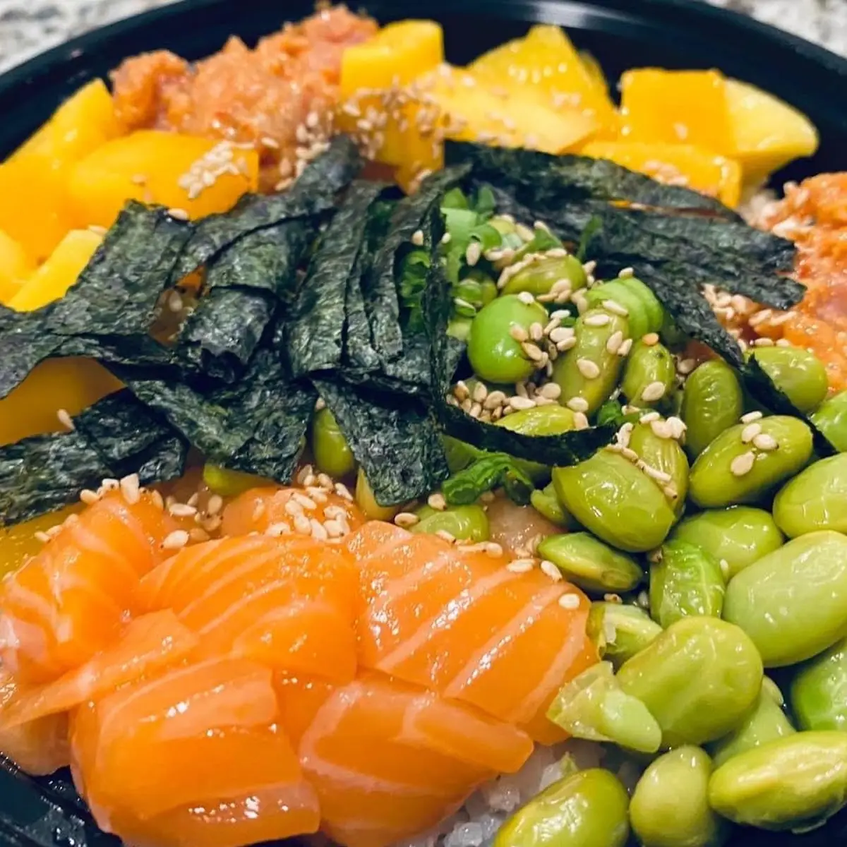 Create Your Own Poke Bowl 2 Scoops
