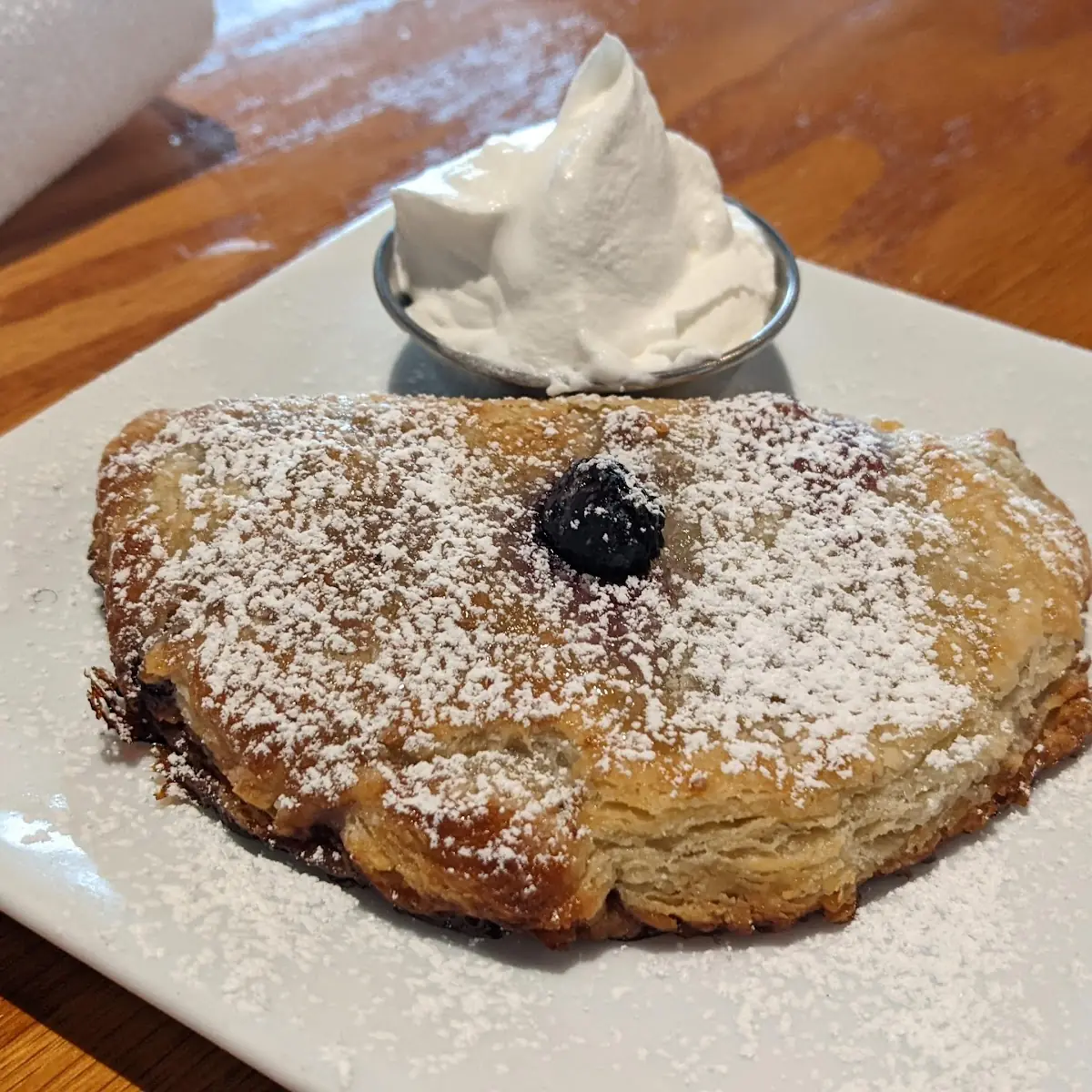 Blueberry Cobbler Pie