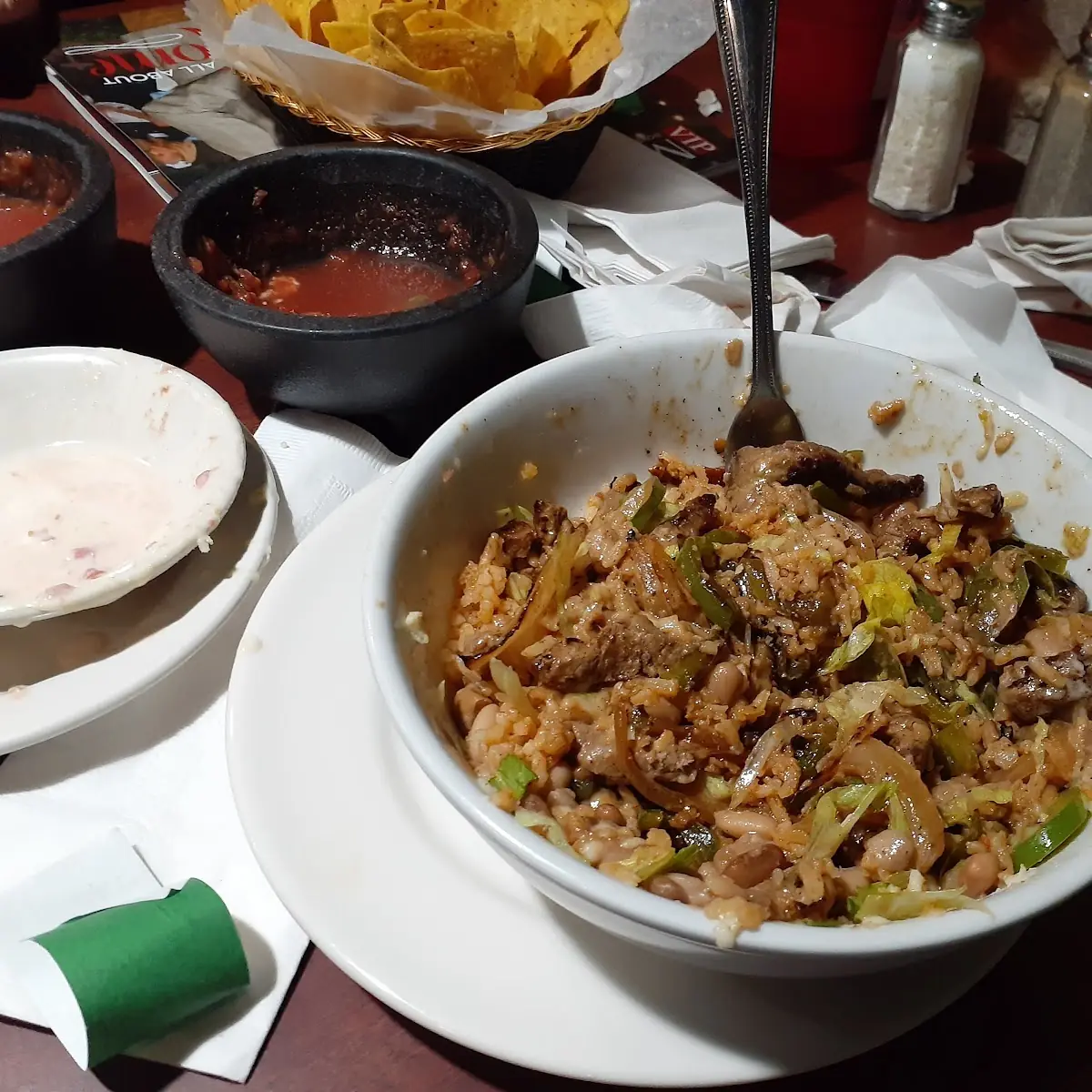 Fajita Salad Steak Fajitas