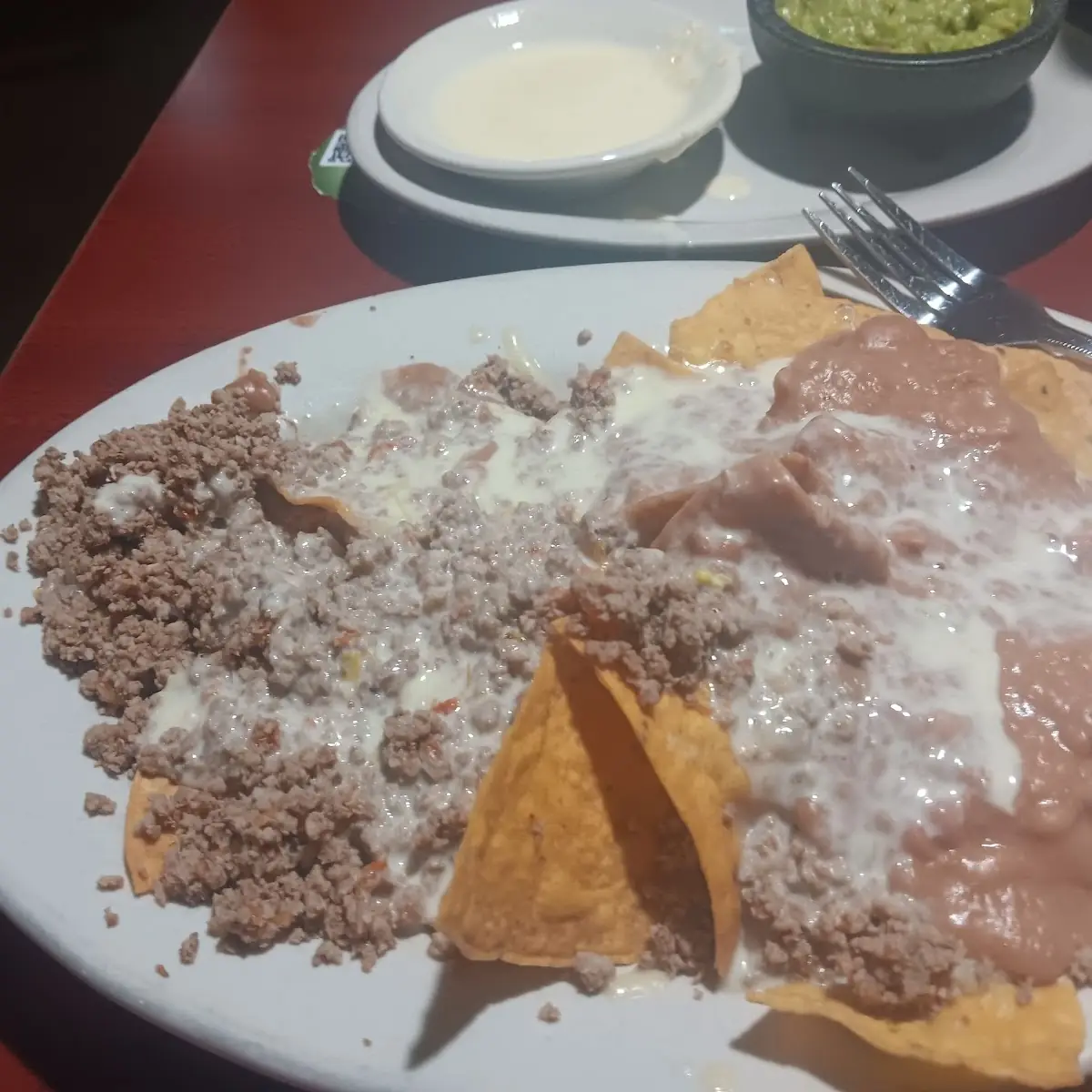 Ground Beef and Beans Nachos