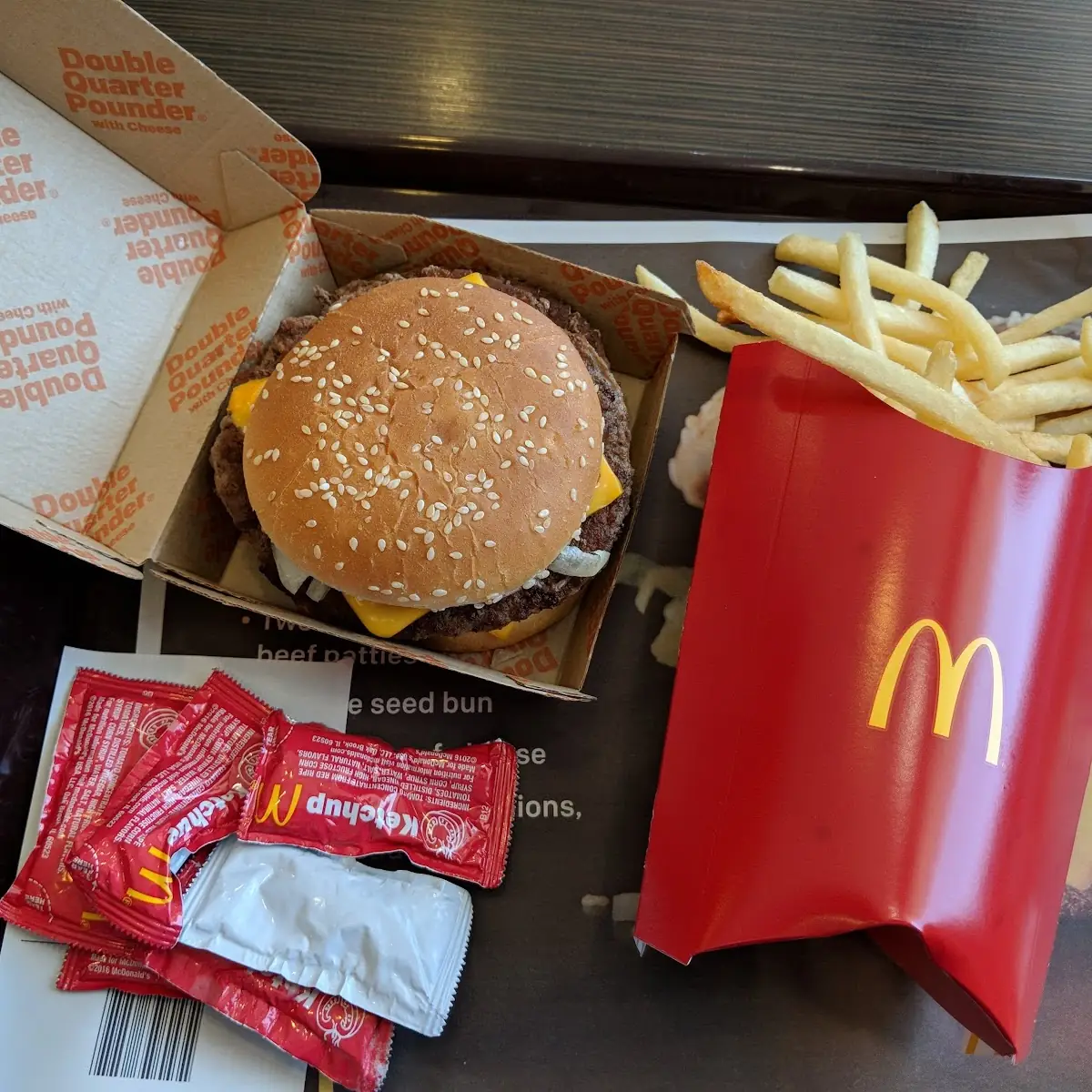 Double Quarter Pounder Meal