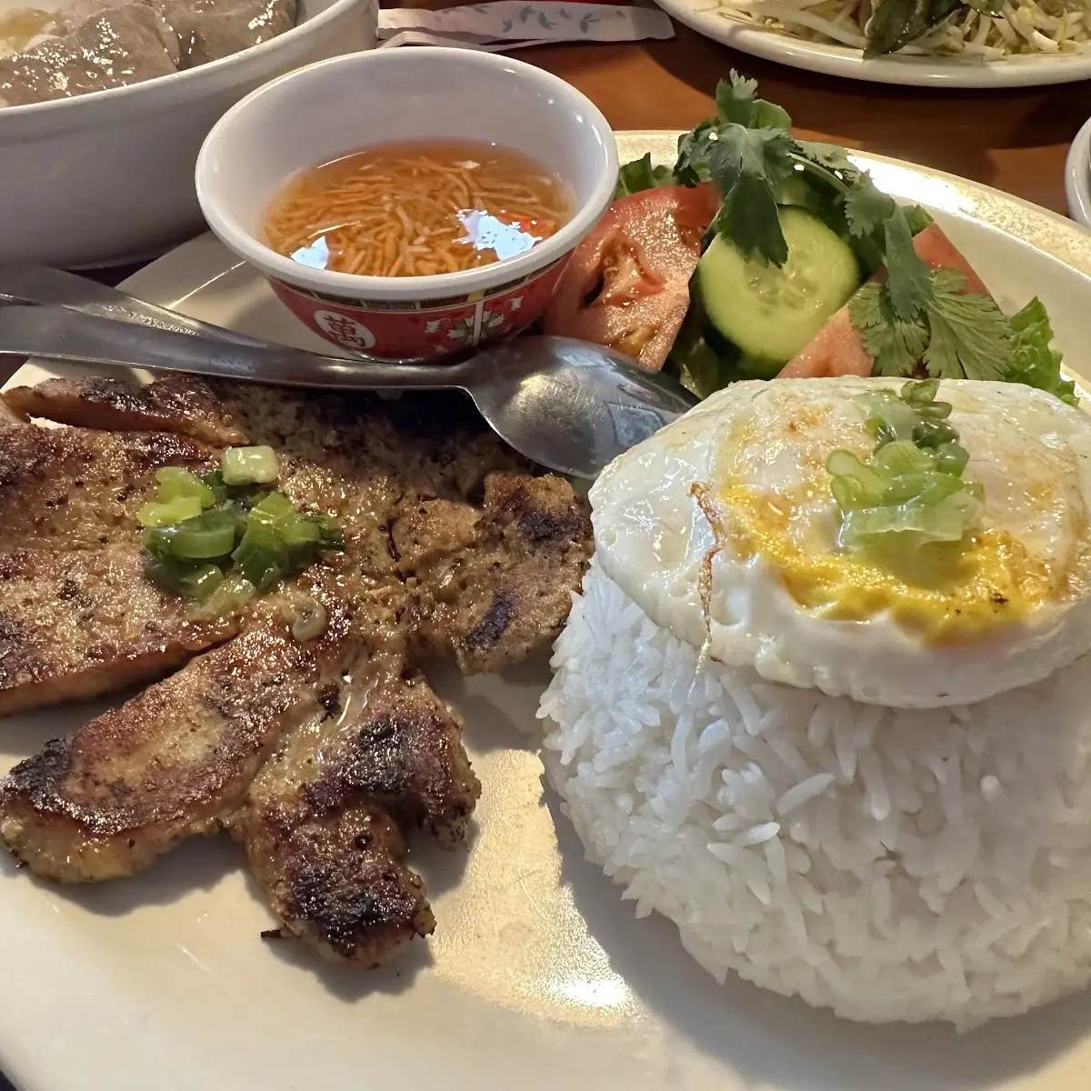Grilled Pork Chop Combo