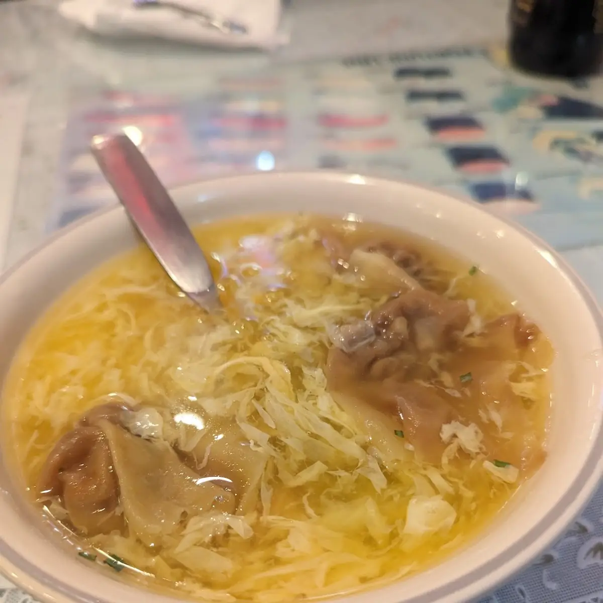 Wonton Egg Drop Soup