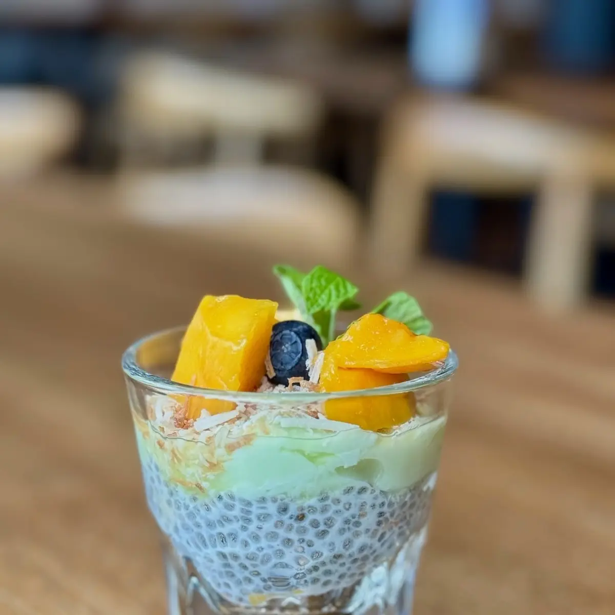 Coconut Mango Chia Pudding