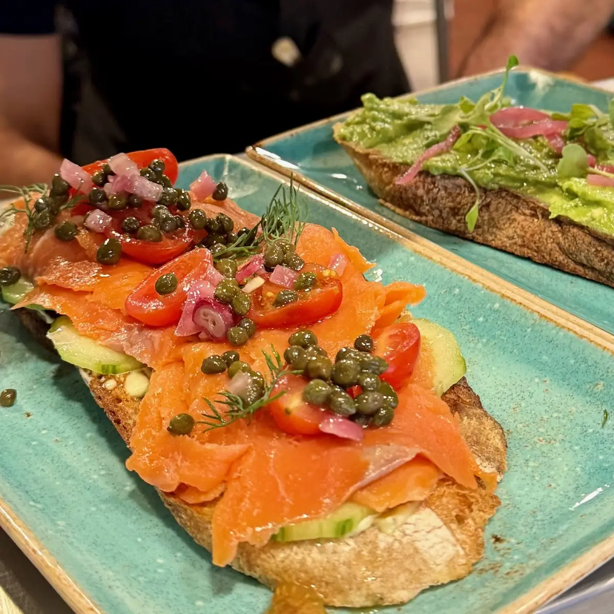 Smoked Salmon Toast