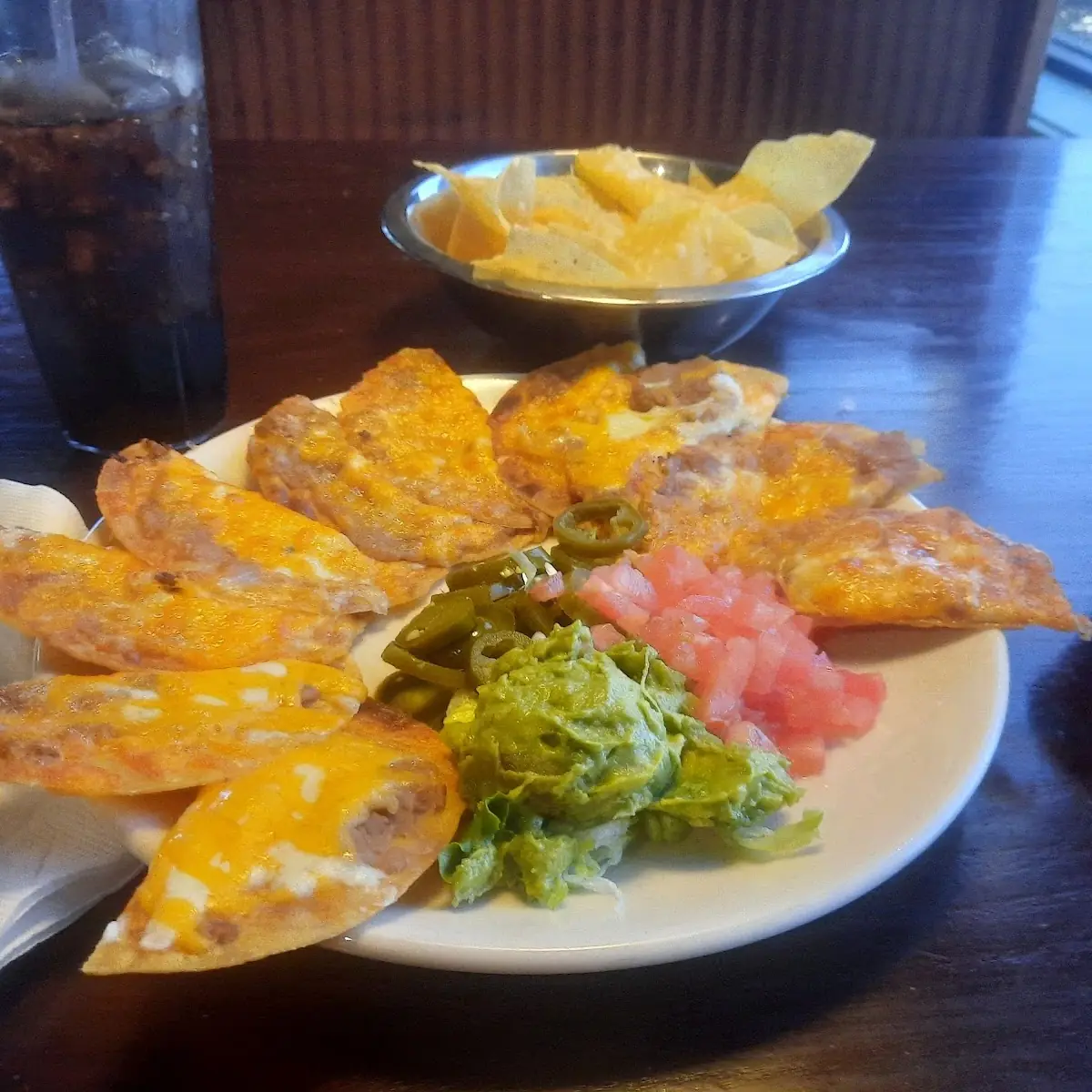 Bean and Cheese Nachos