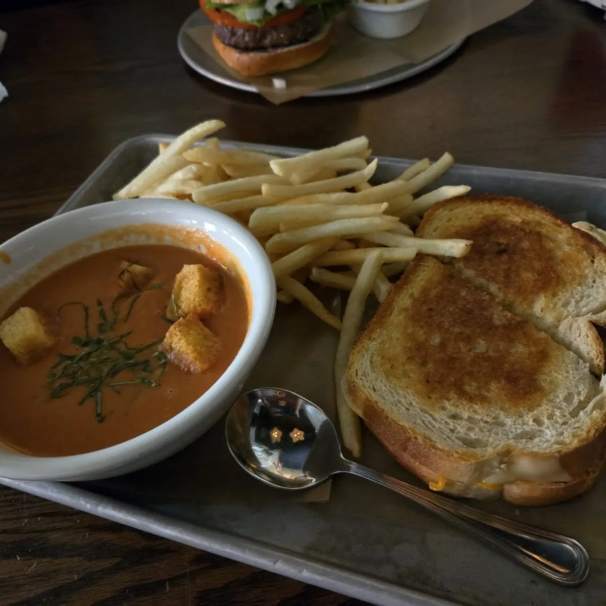 Grilled Cheese and Tomato Soup