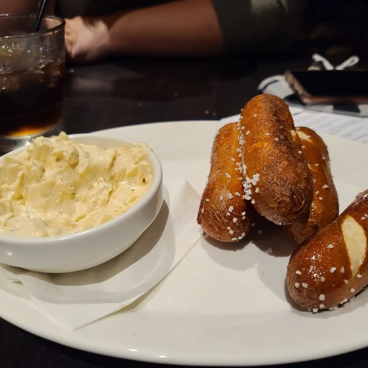 Pretzels with Beer Cheese