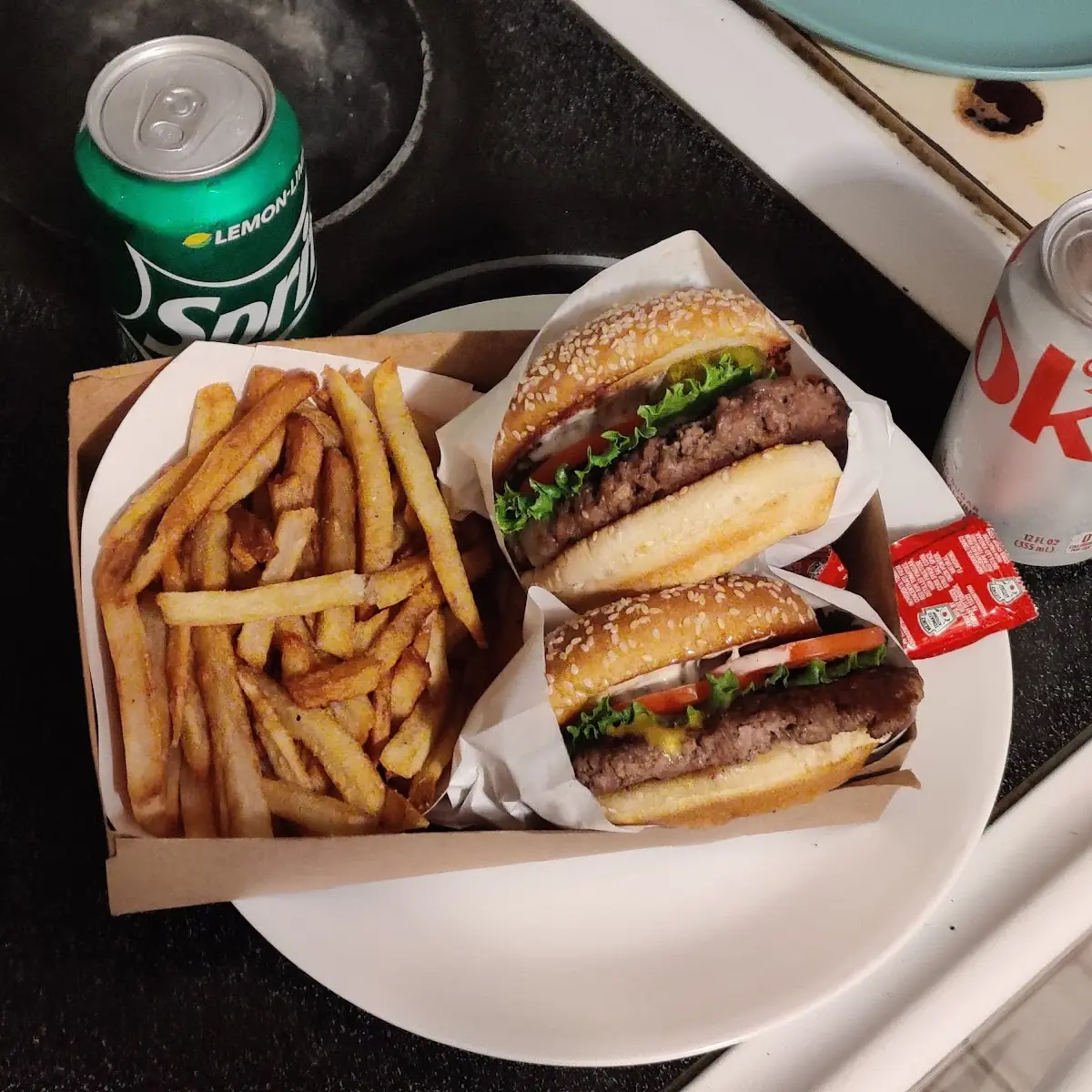 Cheeseburger Combo Impossible Burger
