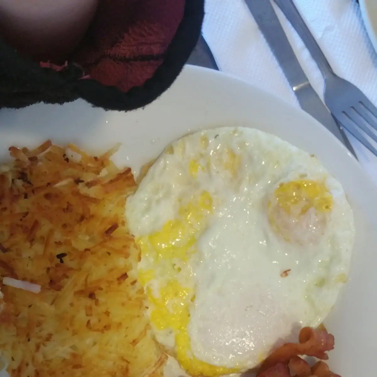 Eggs Bacon Hash Browns Toast