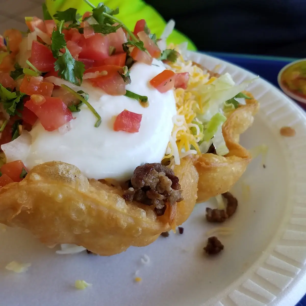 Taco Salad Flying Saucer