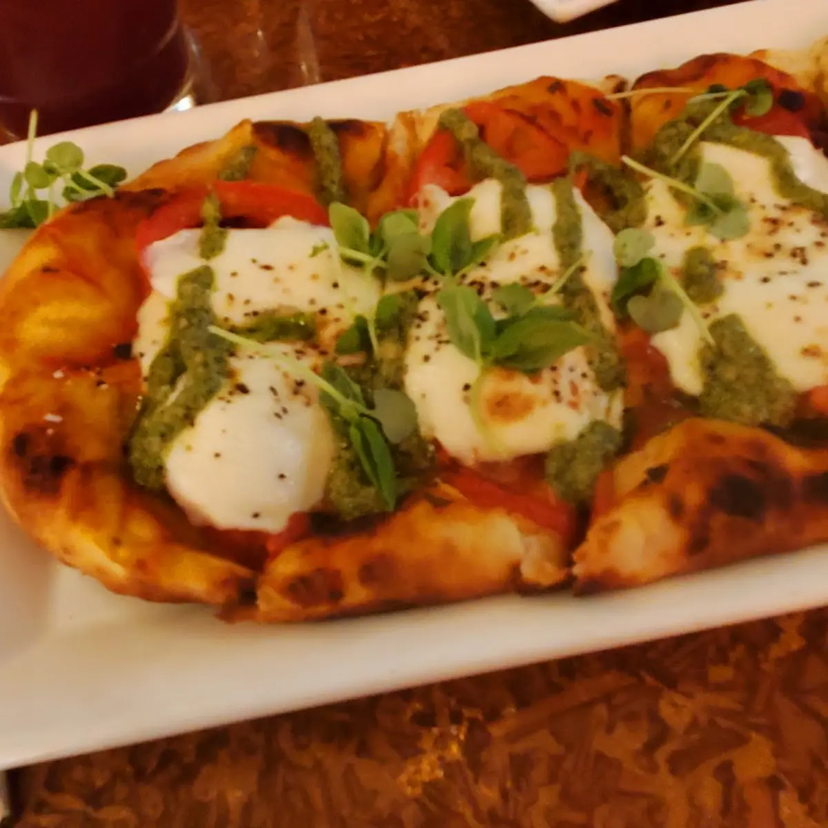 Flatbread Pizza Margherita