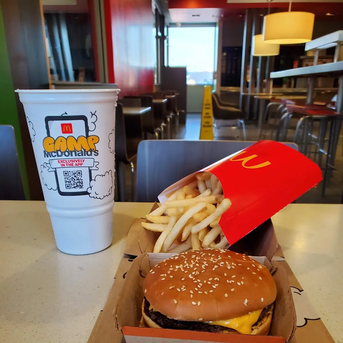 Quarter Pounder Hamburger