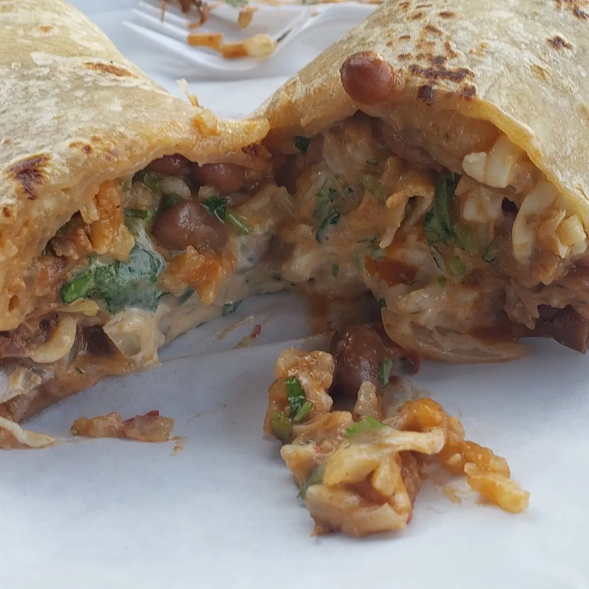 Shredded Beef Burrito Supreme