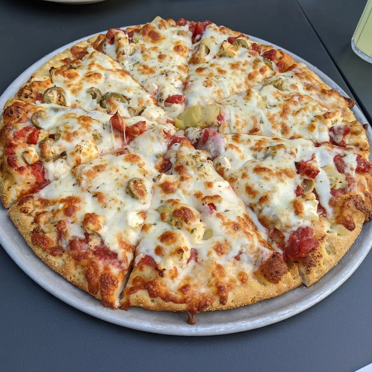 Mediterranean Thin-Crust Pizza