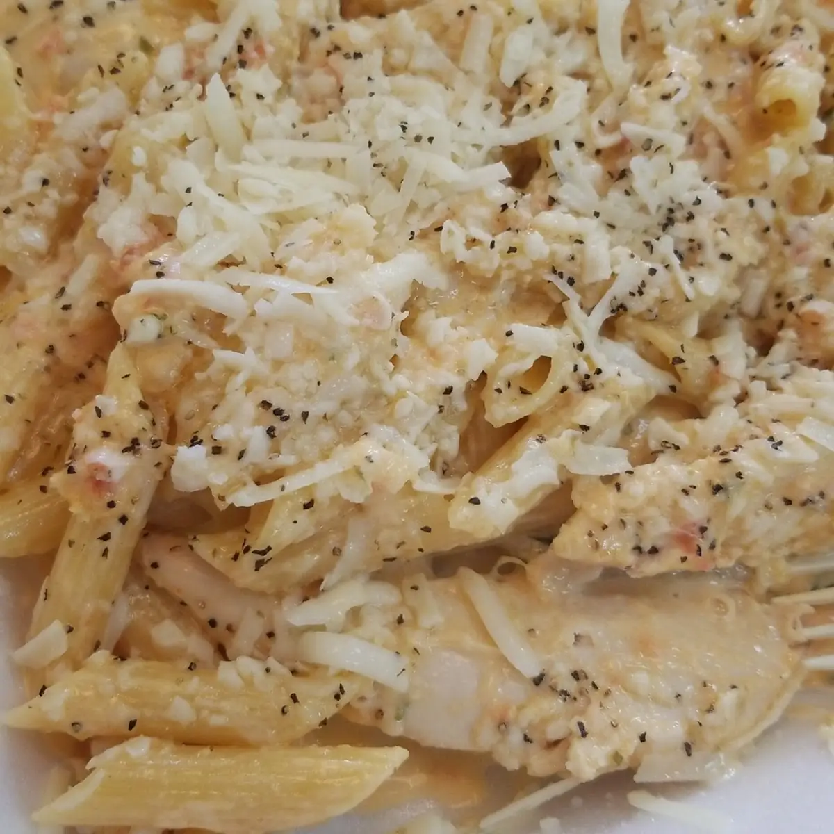 Smokey Alfredo Pasta