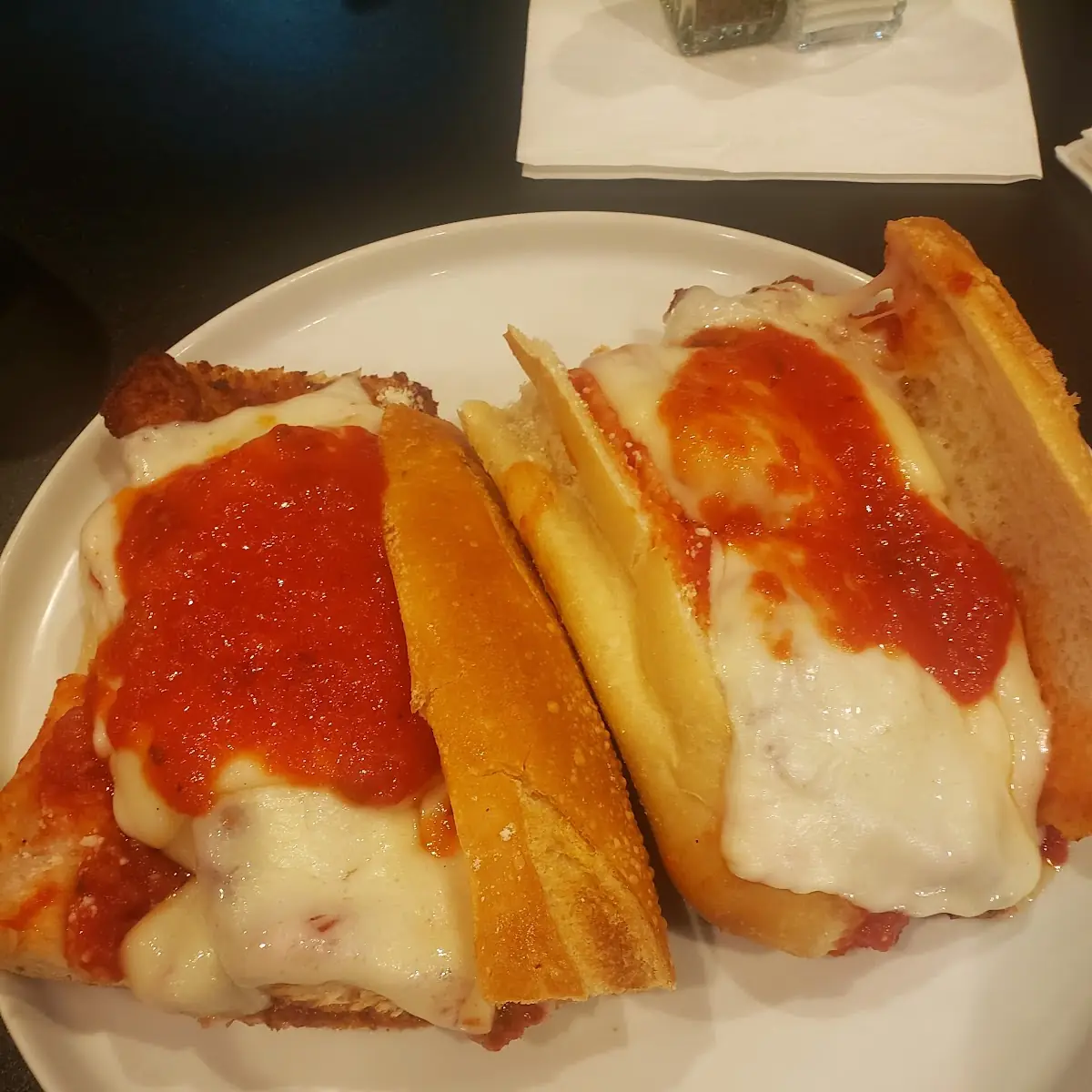 Chicken Parmesan Hero