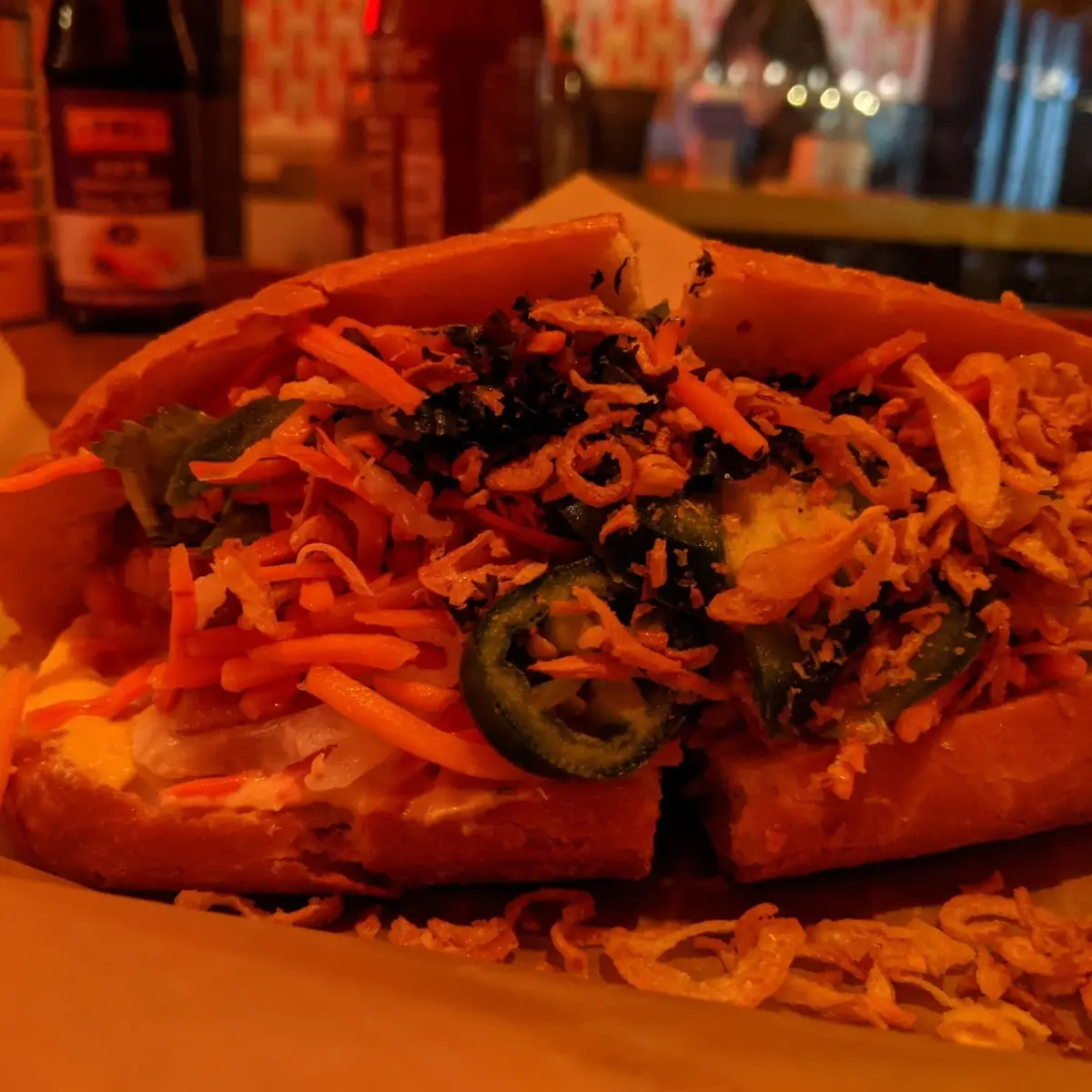 Crispy Tofu Banh MI